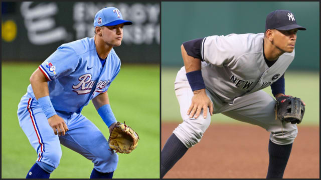 Texas Rangers third baseman Josh Jung collected baseball cards, especially former Rangers shortstop Alex Rodriguez.